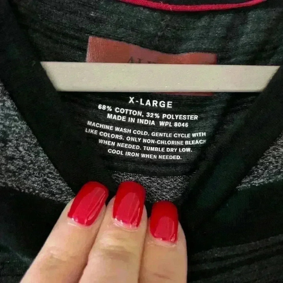 Men’s Alfani Cotton & Polyester Blend Striped shirt Men’s XL - Picture 6 of 6